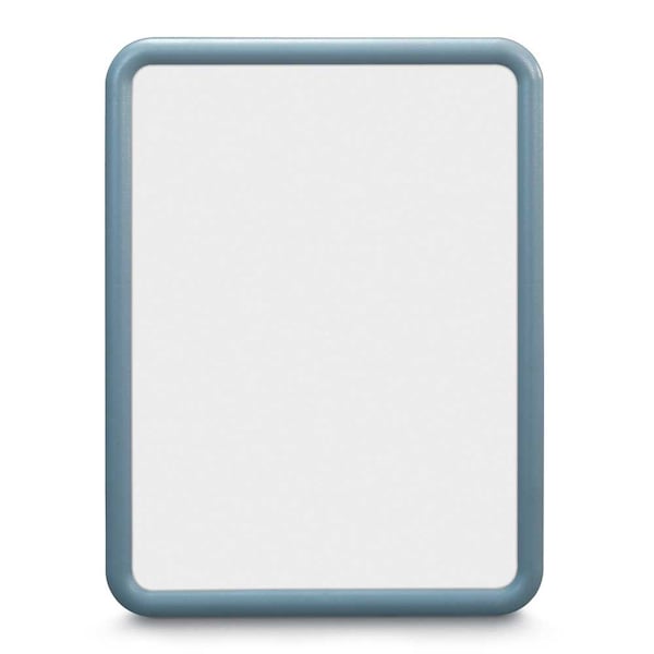 Corkboard, Single Door, Radius Frame, 36x36", Bronze/Buff